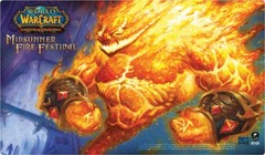 Midsummer Fire Festival Searing Scorchling World of Warcraft Holiday Playmat